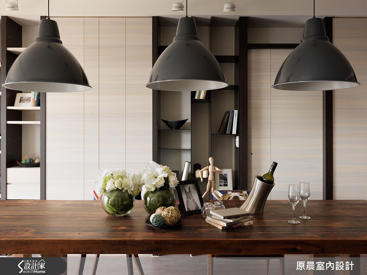 60坪新成屋(5年以下)＿混搭風客廳餐廳案例圖片＿原晨室內設計＿原晨_12之19