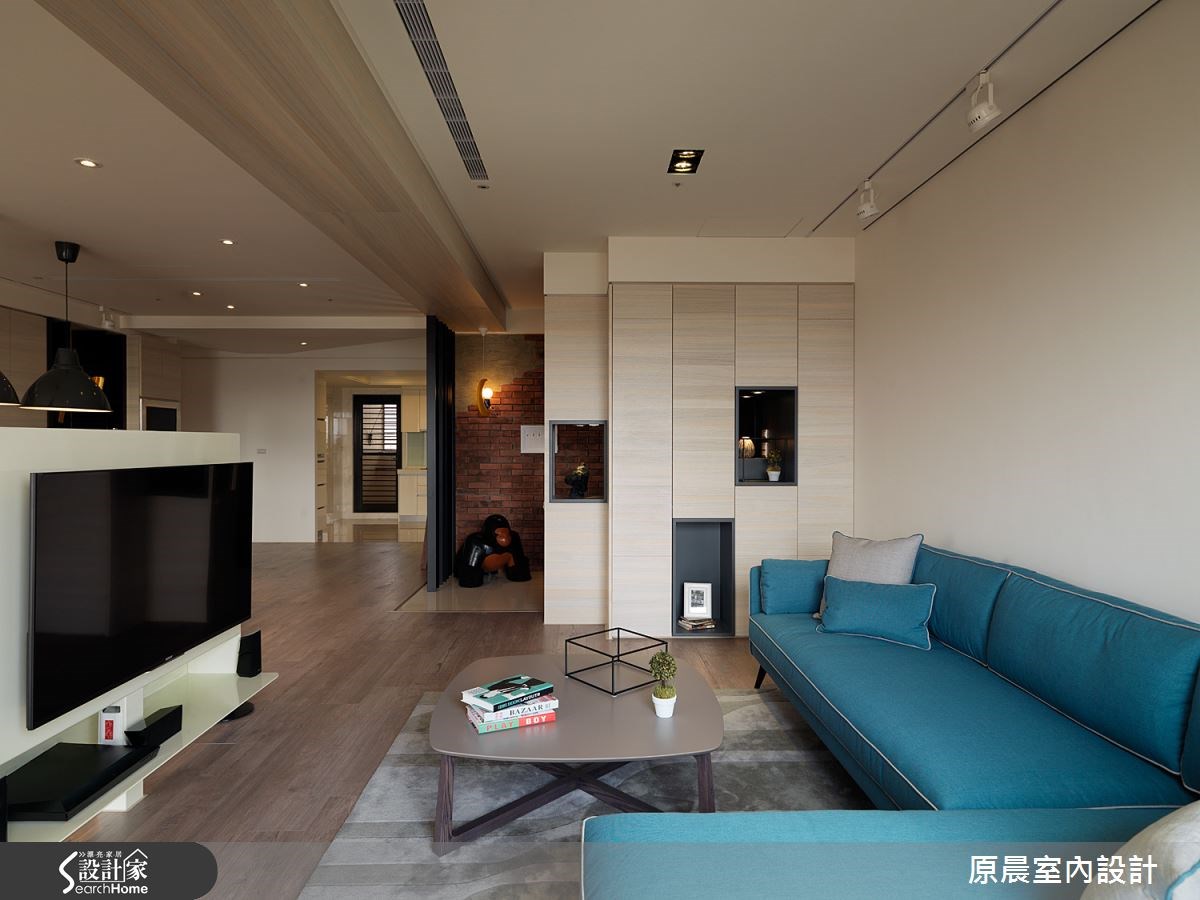 60坪新成屋(5年以下)＿混搭風客廳餐廳案例圖片＿原晨室內設計＿原晨_12之36