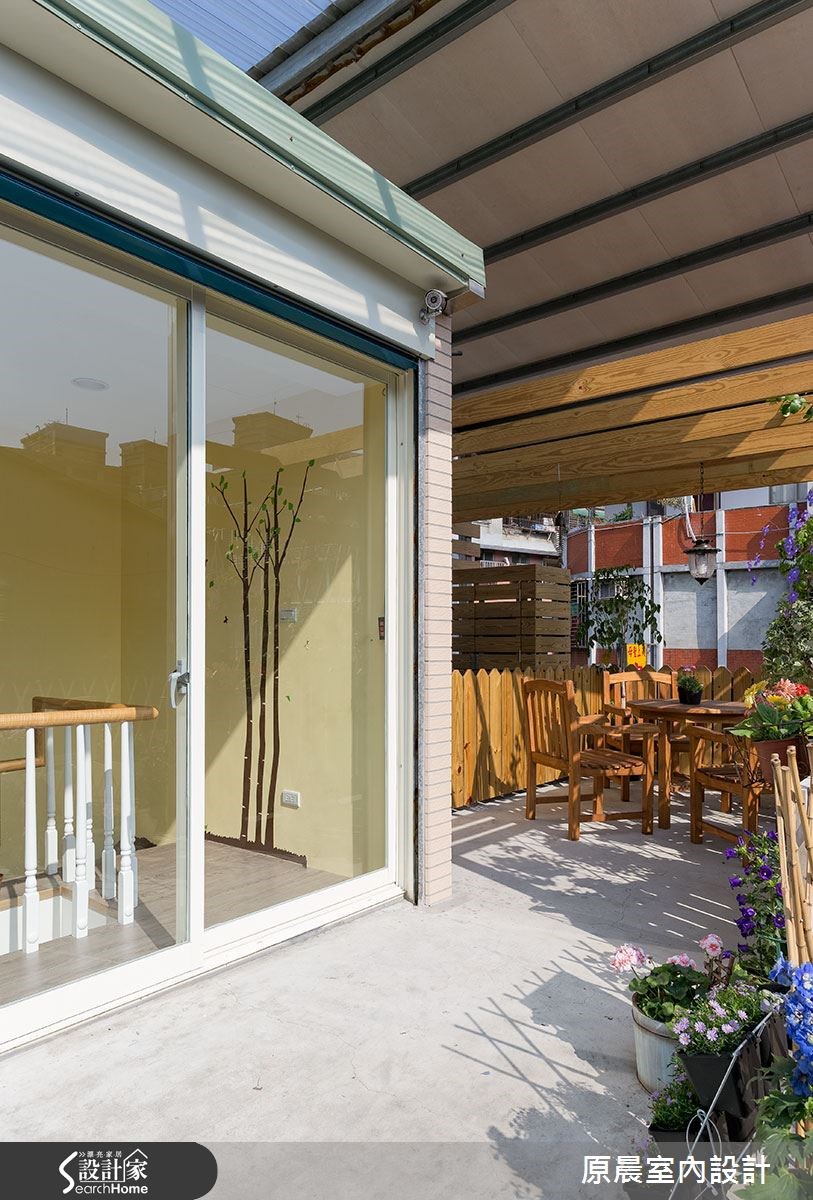 40坪老屋(16~30年)＿鄉村風庭院案例圖片＿原晨室內設計＿原晨_14之24