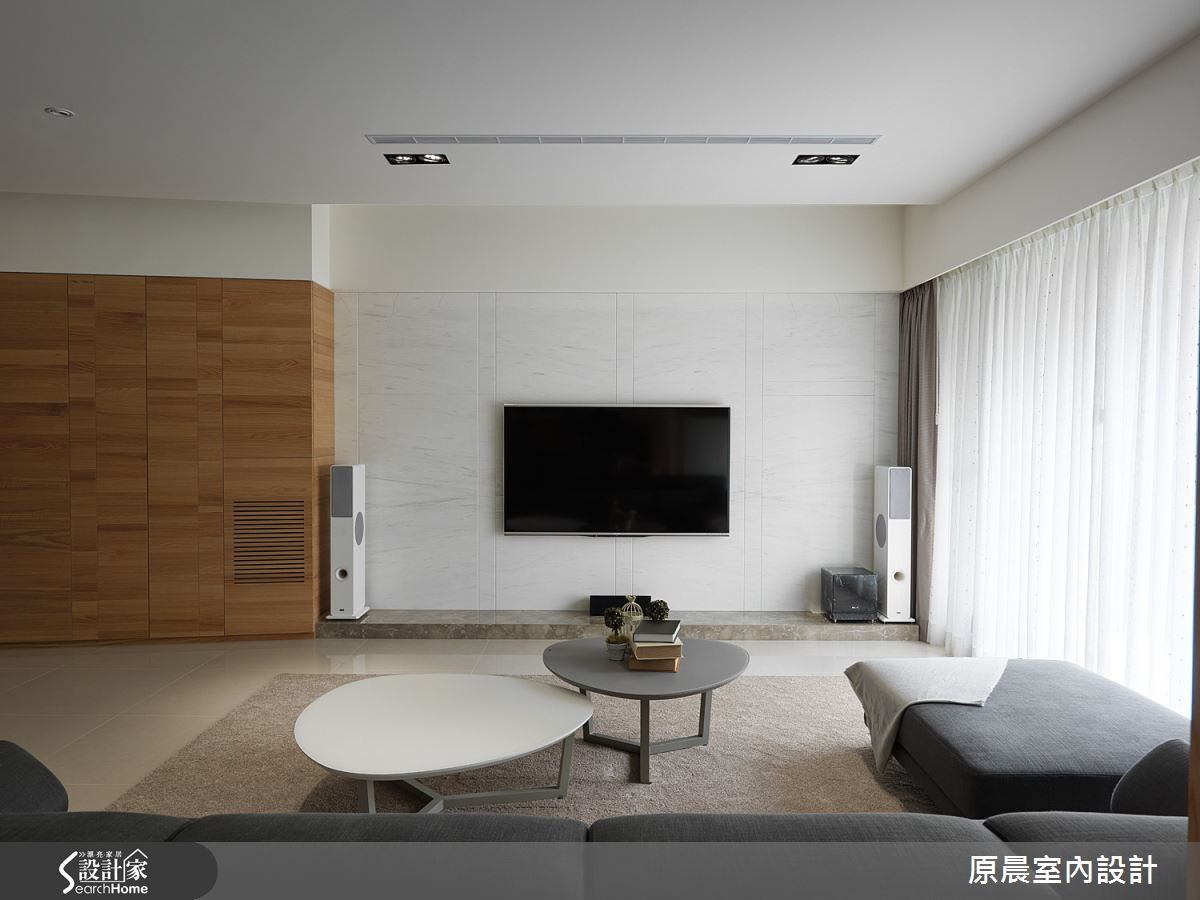 45坪新成屋(5年以下)＿休閒風客廳案例圖片＿原晨室內設計＿原晨_15之3