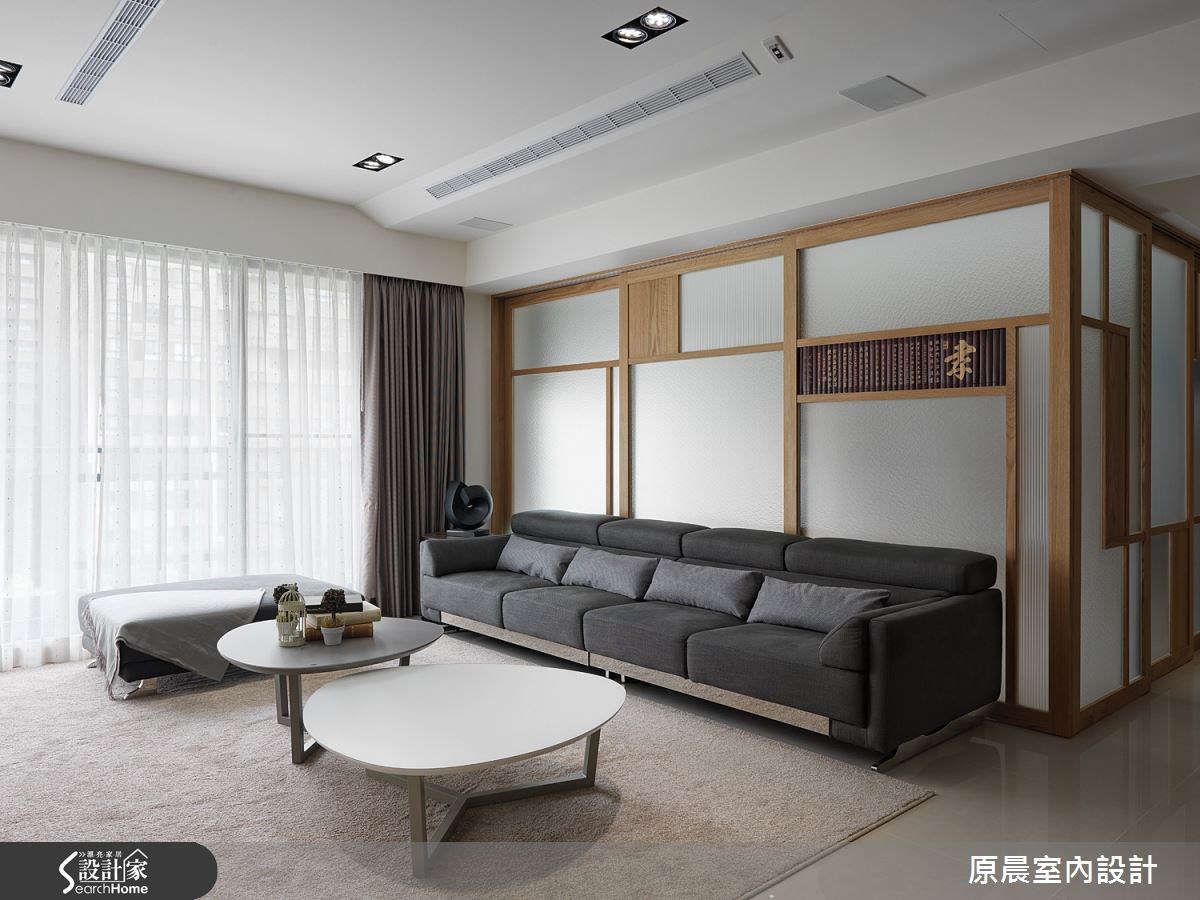 45坪新成屋(5年以下)＿休閒風客廳案例圖片＿原晨室內設計＿原晨_15之5