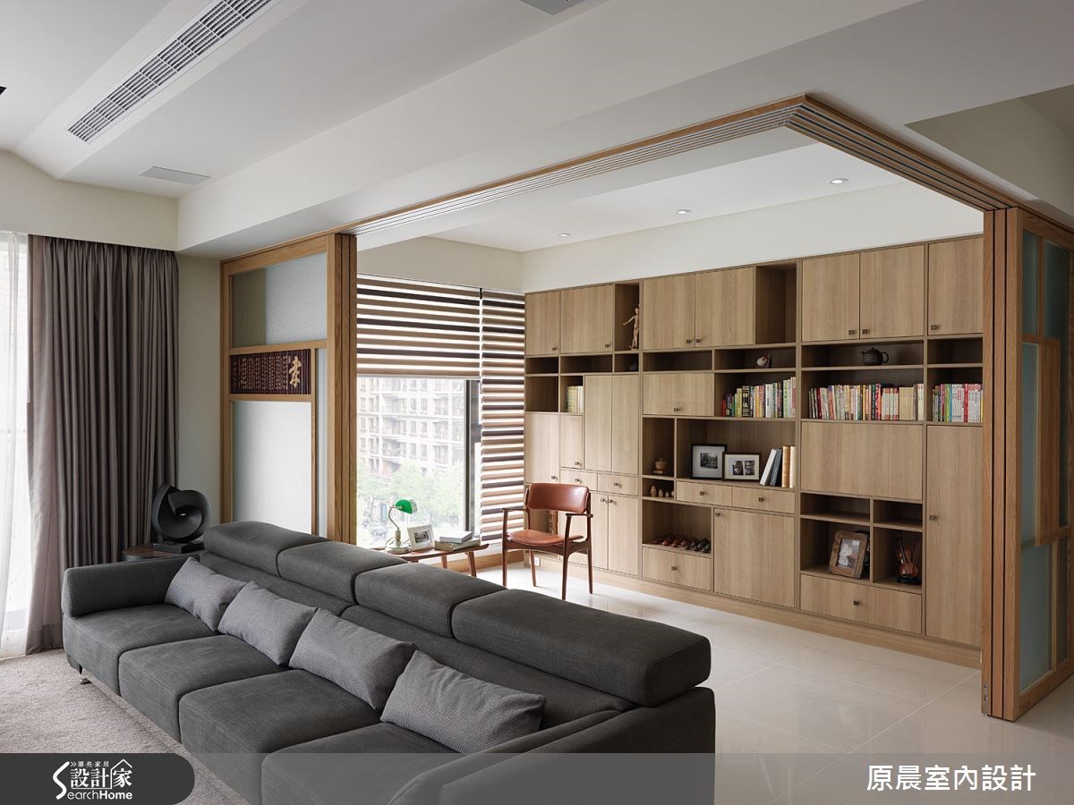 45坪新成屋(5年以下)＿休閒風客廳案例圖片＿原晨室內設計＿原晨_15之8