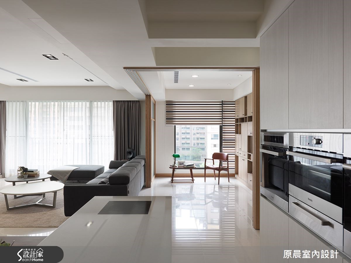 45坪新成屋(5年以下)＿休閒風客廳案例圖片＿原晨室內設計＿原晨_15之9