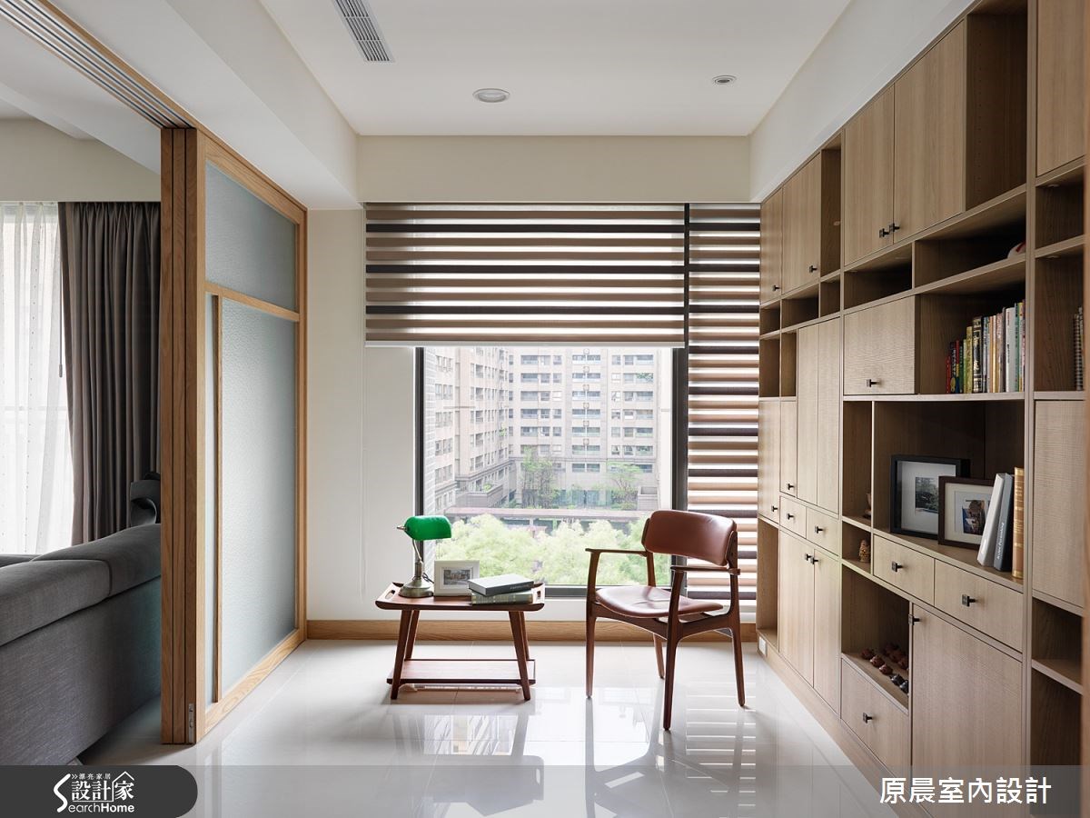 45坪新成屋(5年以下)＿休閒風書房案例圖片＿原晨室內設計＿原晨_15之10