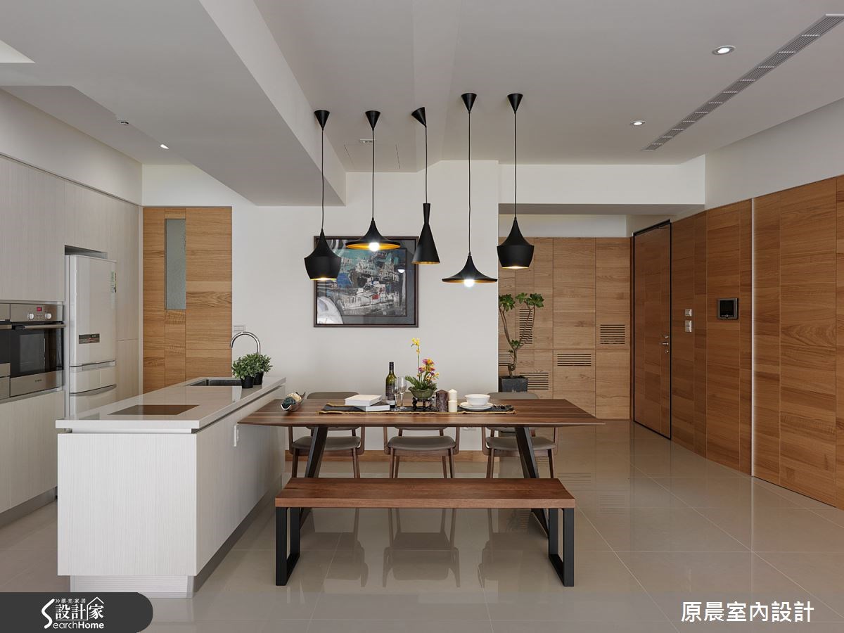 45坪新成屋(5年以下)＿休閒風餐廳案例圖片＿原晨室內設計＿原晨_15之17