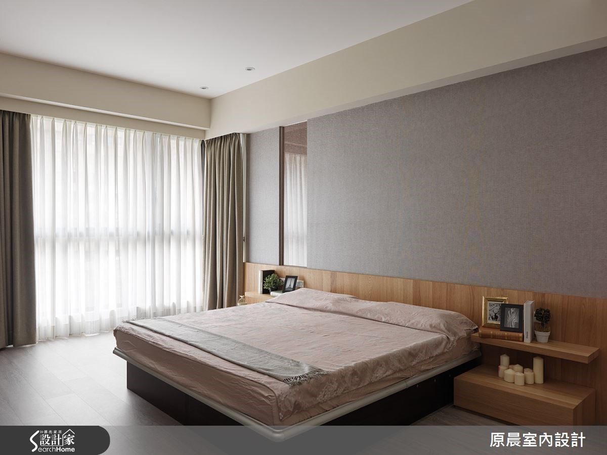 45坪新成屋(5年以下)＿休閒風臥室案例圖片＿原晨室內設計＿原晨_15之23