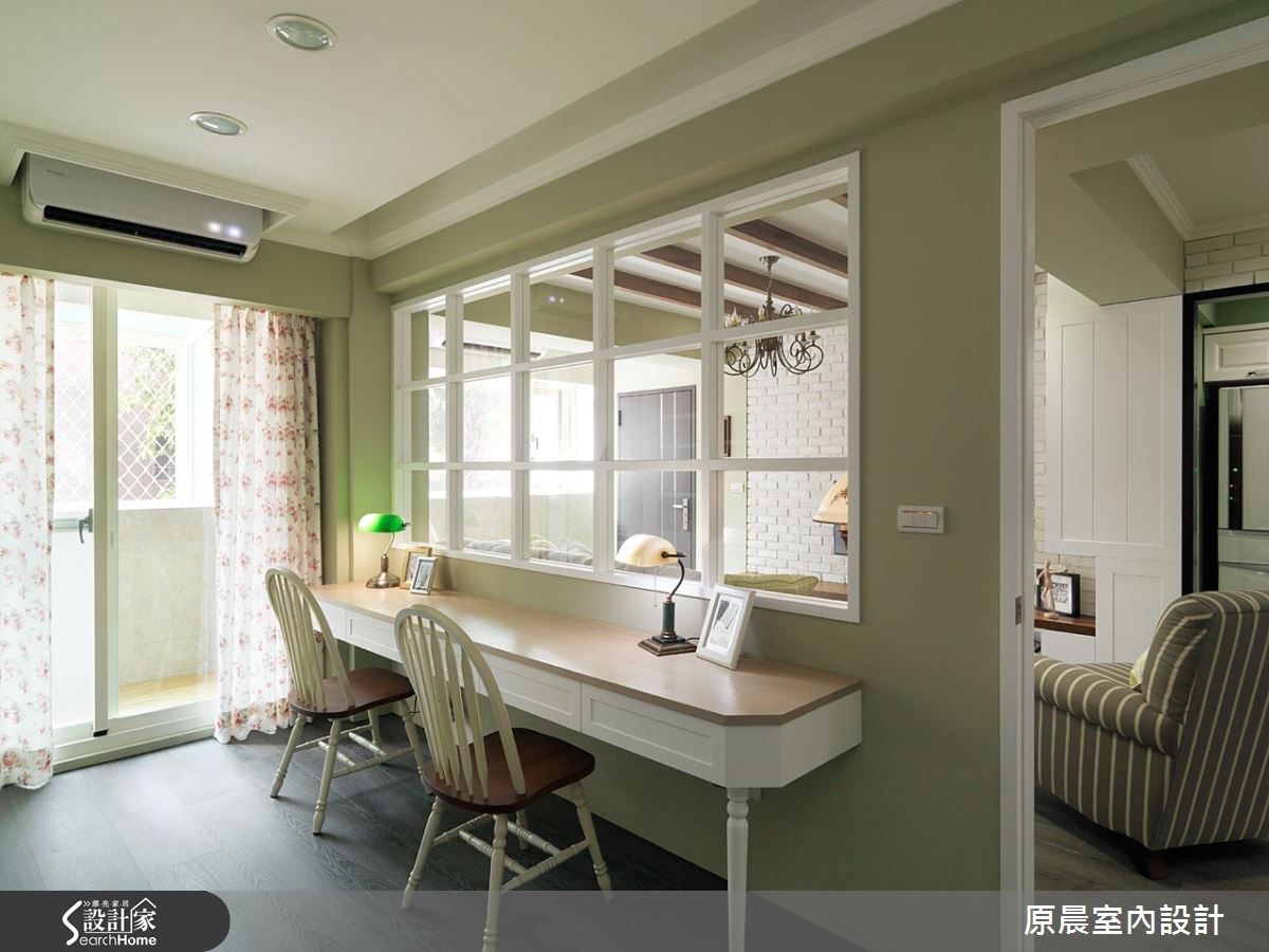 26坪老屋(16~30年)＿鄉村風書房案例圖片＿原晨室內設計＿原晨_16之18