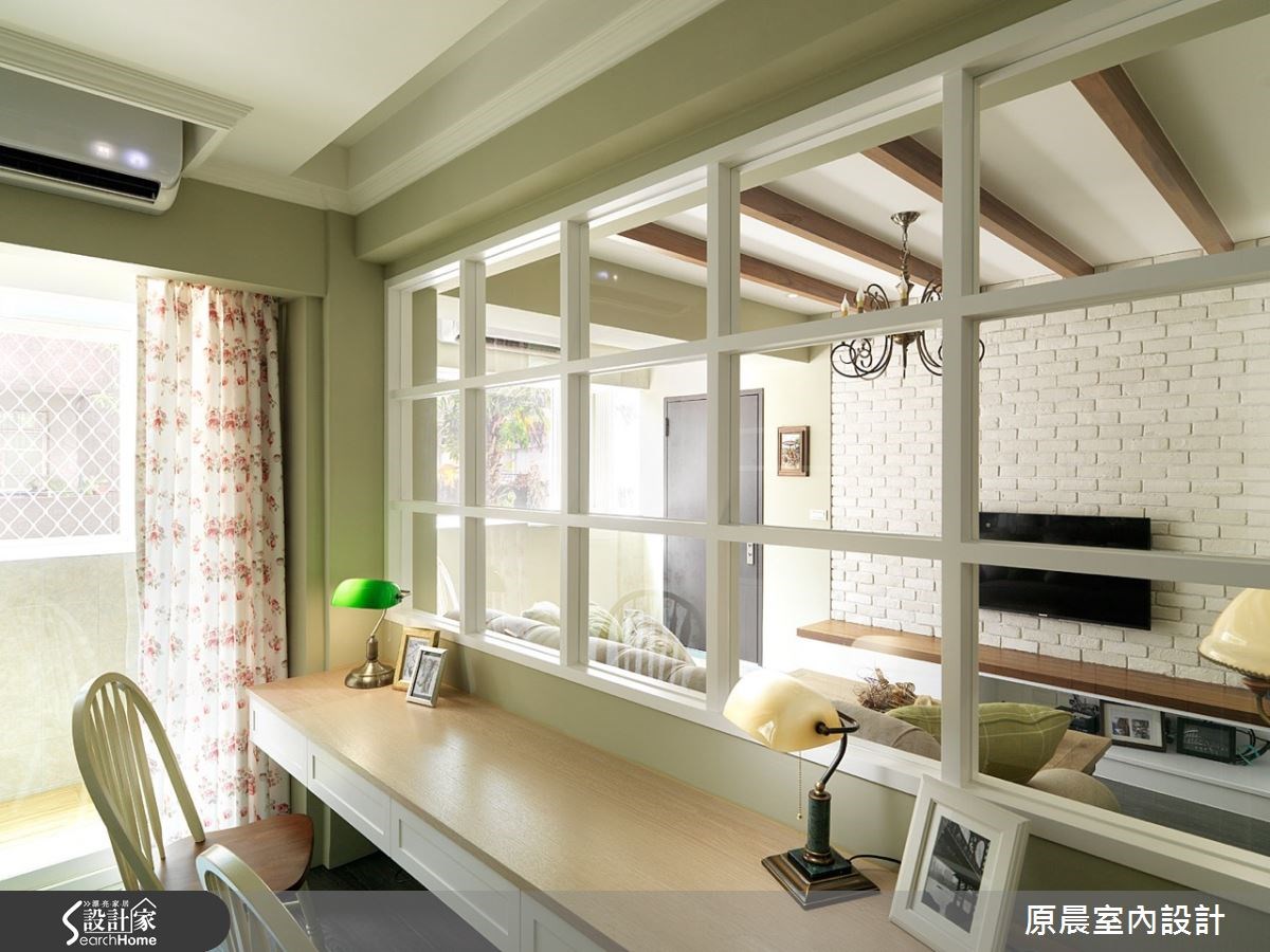 26坪老屋(16~30年)＿鄉村風書房案例圖片＿原晨室內設計＿原晨_16之19