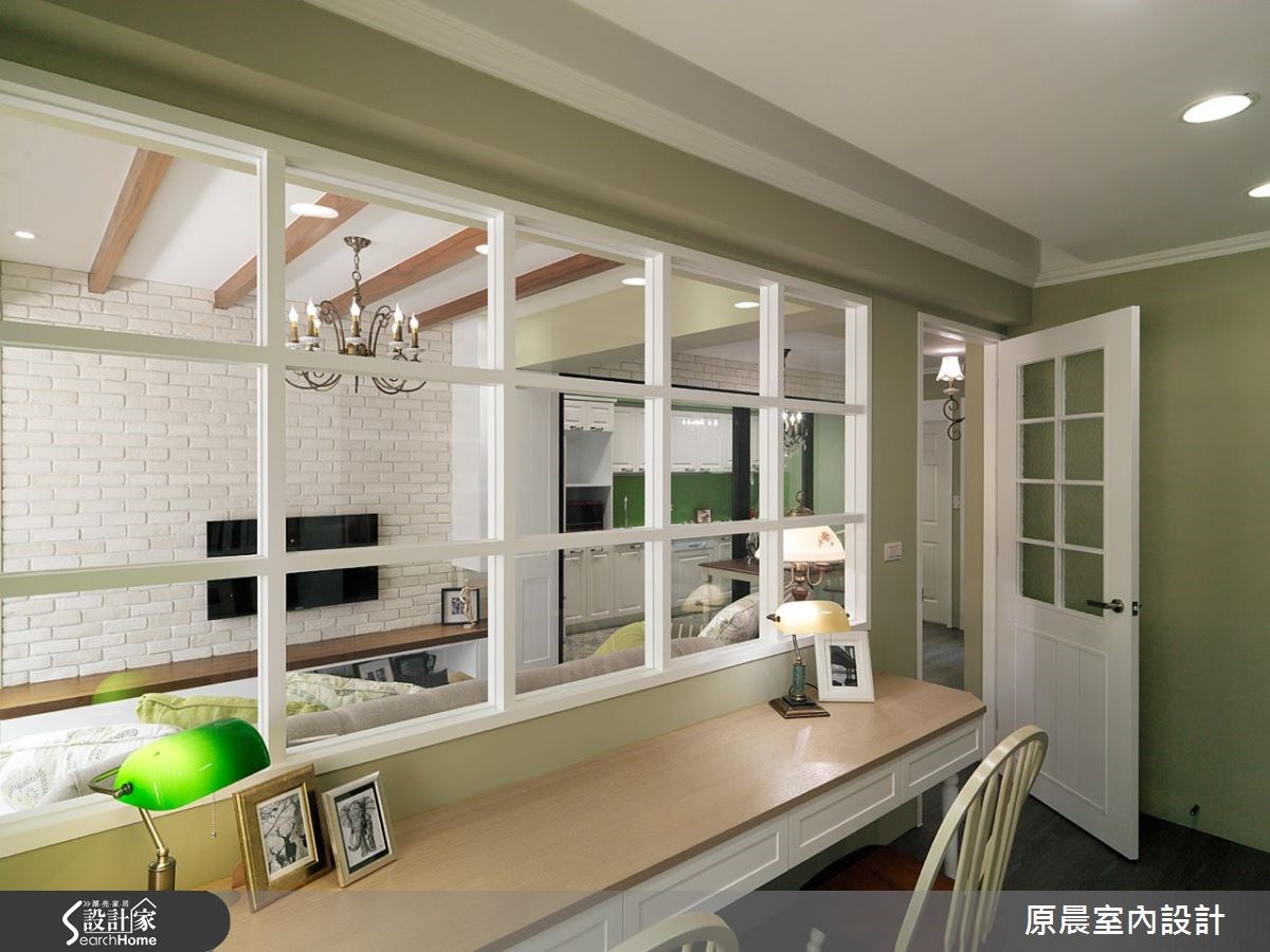 26坪老屋(16~30年)＿鄉村風書房案例圖片＿原晨室內設計＿原晨_16之21