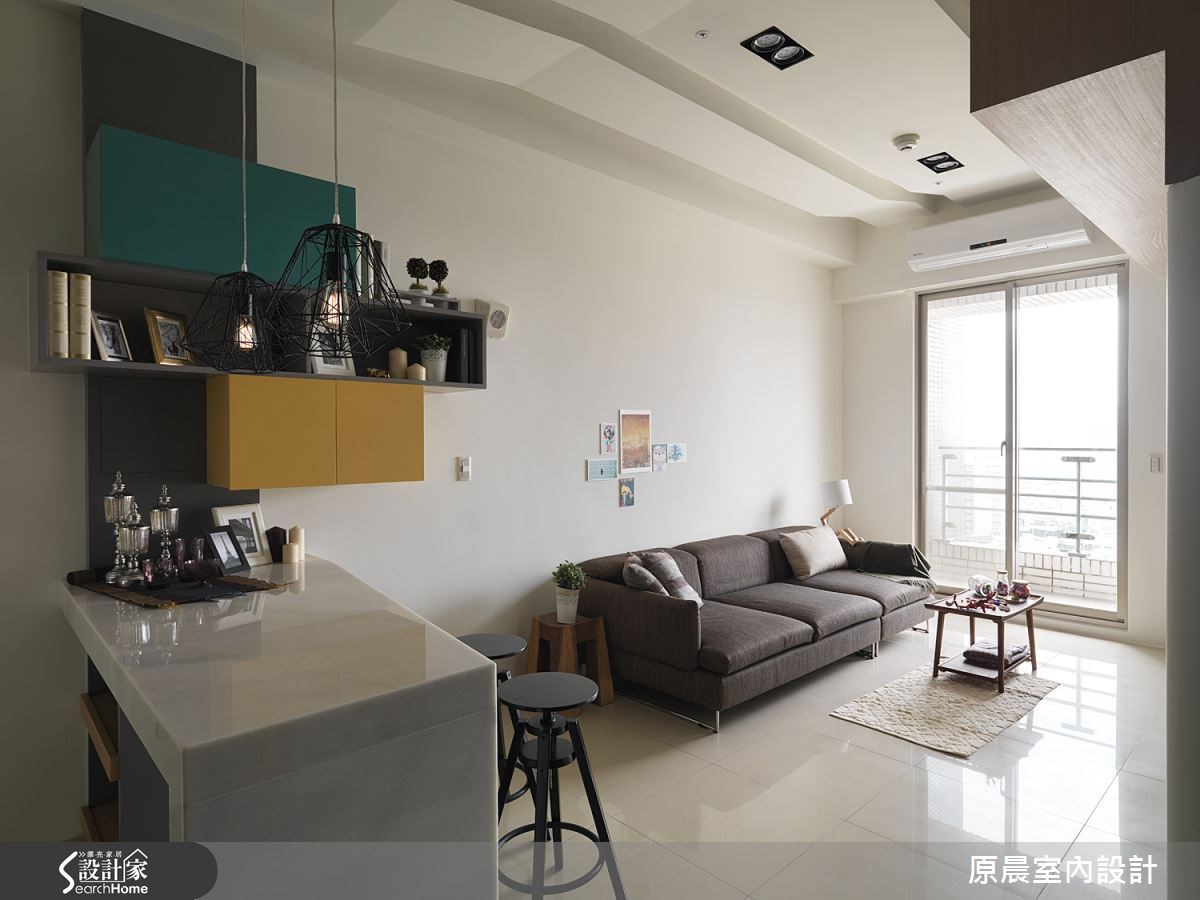 12坪新成屋(5年以下)＿現代風客廳案例圖片＿原晨室內設計＿原晨_17之5