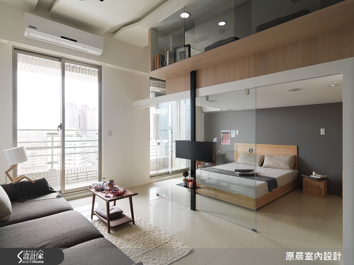 12坪新成屋(5年以下)＿現代風客廳案例圖片＿原晨室內設計＿原晨_17之9