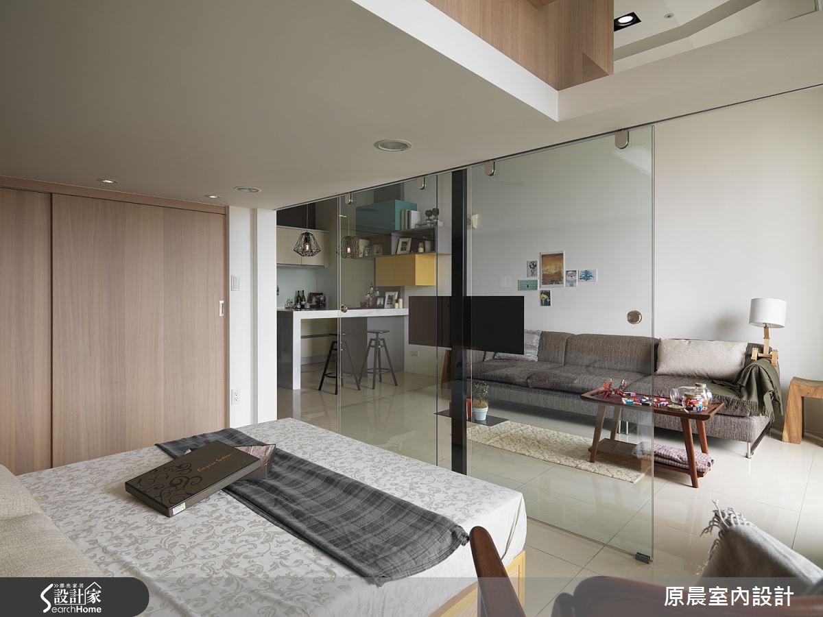 12坪新成屋(5年以下)＿現代風臥室案例圖片＿原晨室內設計＿原晨_17之12