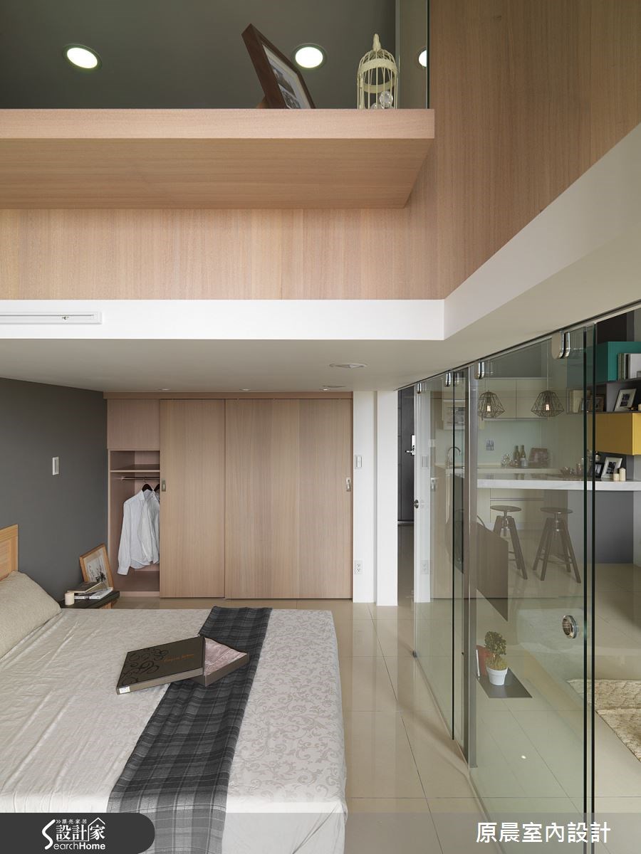 12坪新成屋(5年以下)＿現代風臥室案例圖片＿原晨室內設計＿原晨_17之13