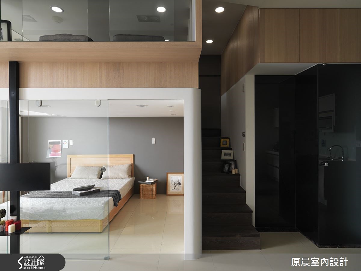 12坪新成屋(5年以下)＿現代風臥室案例圖片＿原晨室內設計＿原晨_17之14