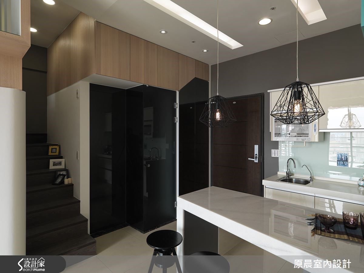12坪新成屋(5年以下)＿現代風吧檯案例圖片＿原晨室內設計＿原晨_17之15
