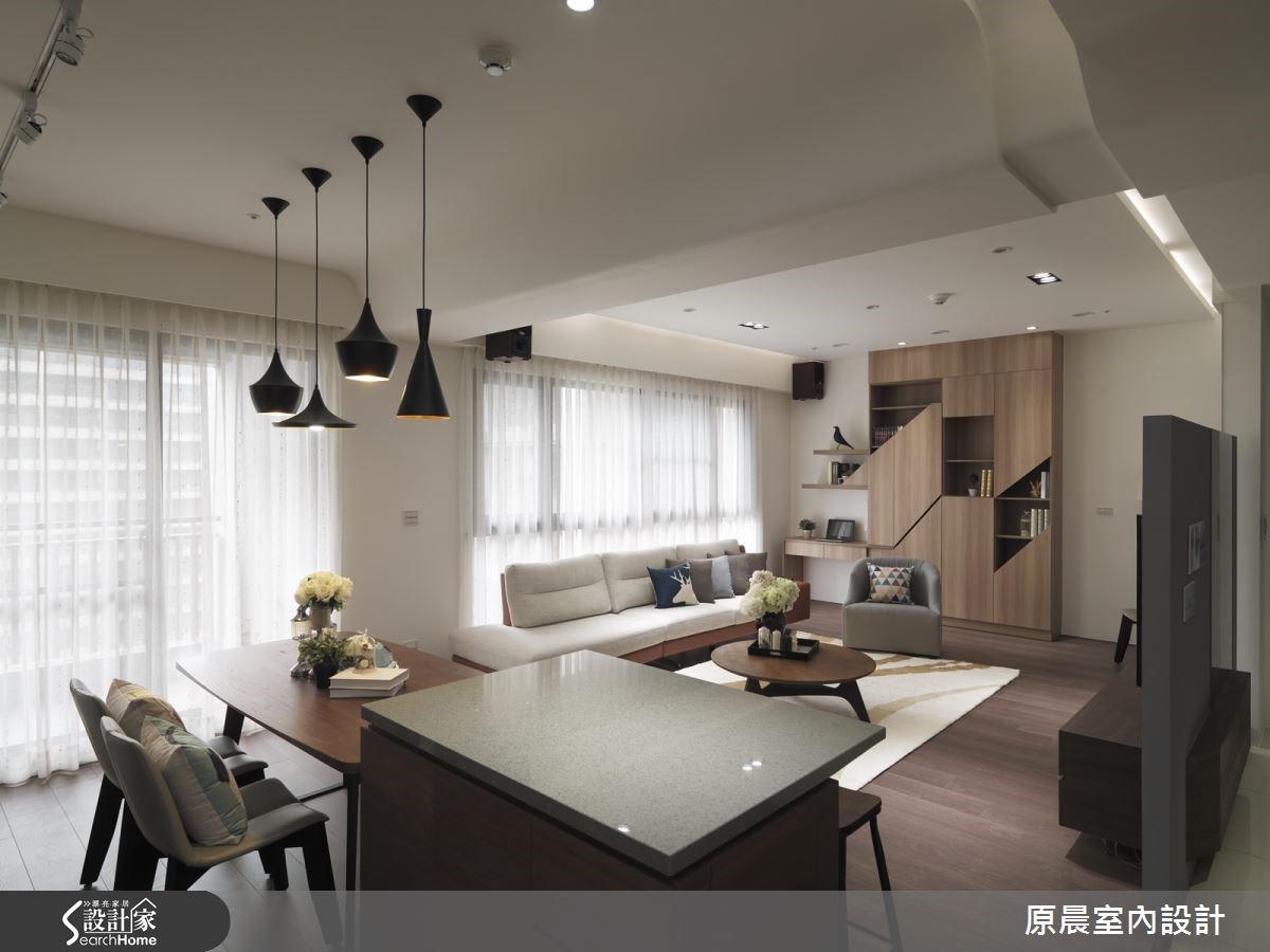 50坪新成屋(5年以下)＿休閒風餐廳案例圖片＿原晨室內設計＿原晨_18之12