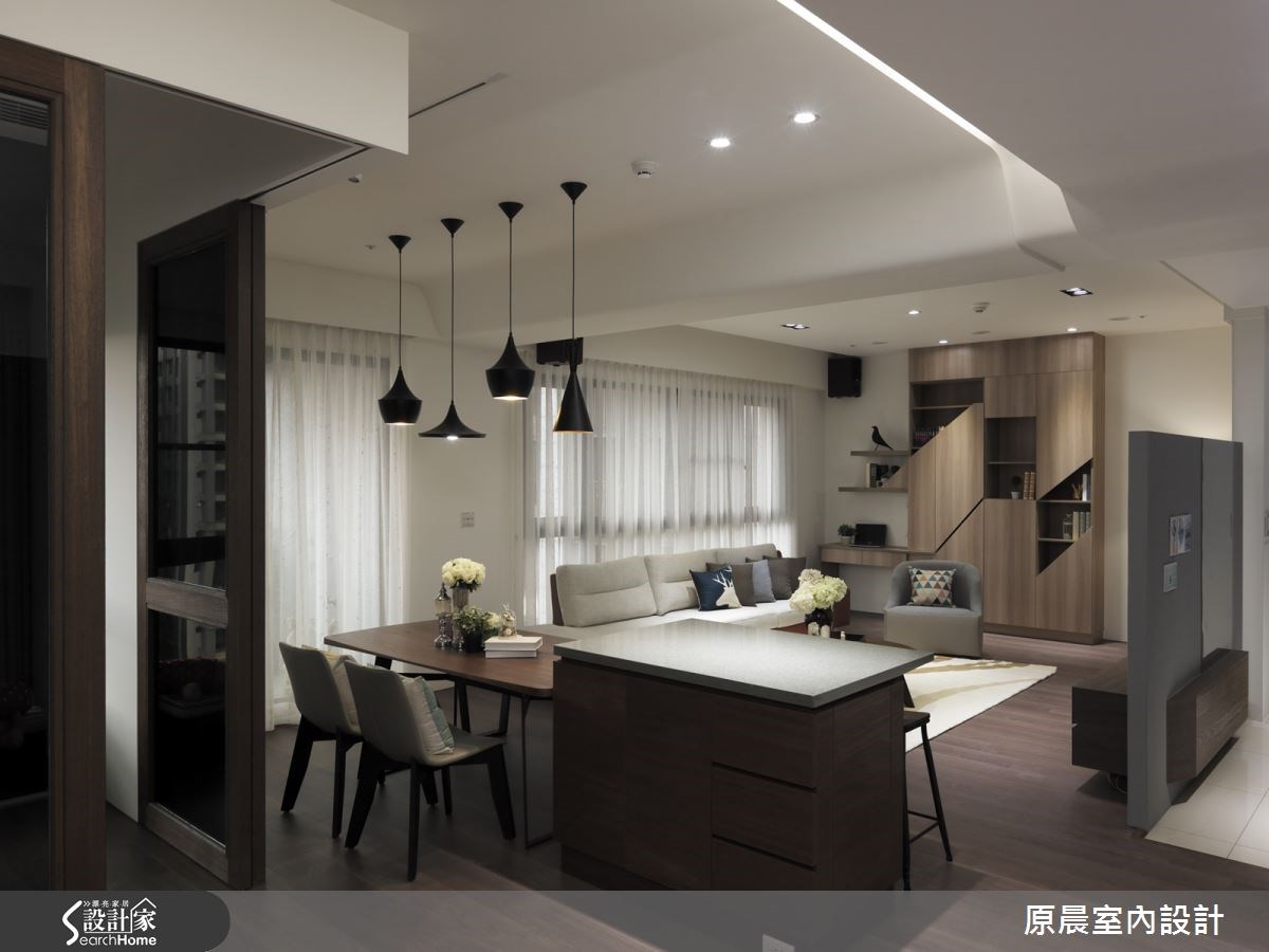 50坪新成屋(5年以下)＿休閒風餐廳案例圖片＿原晨室內設計＿原晨_18之13