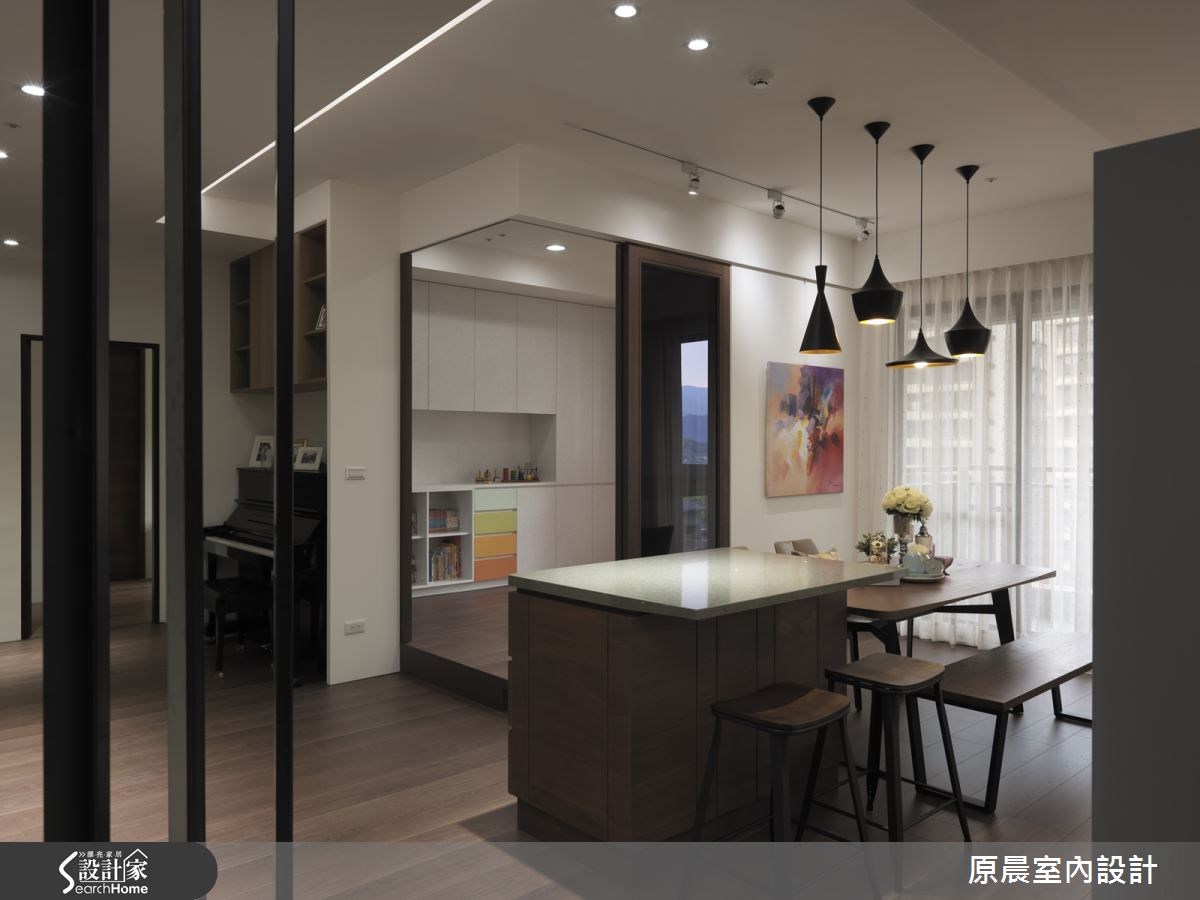 50坪新成屋(5年以下)＿休閒風餐廳案例圖片＿原晨室內設計＿原晨_18之14