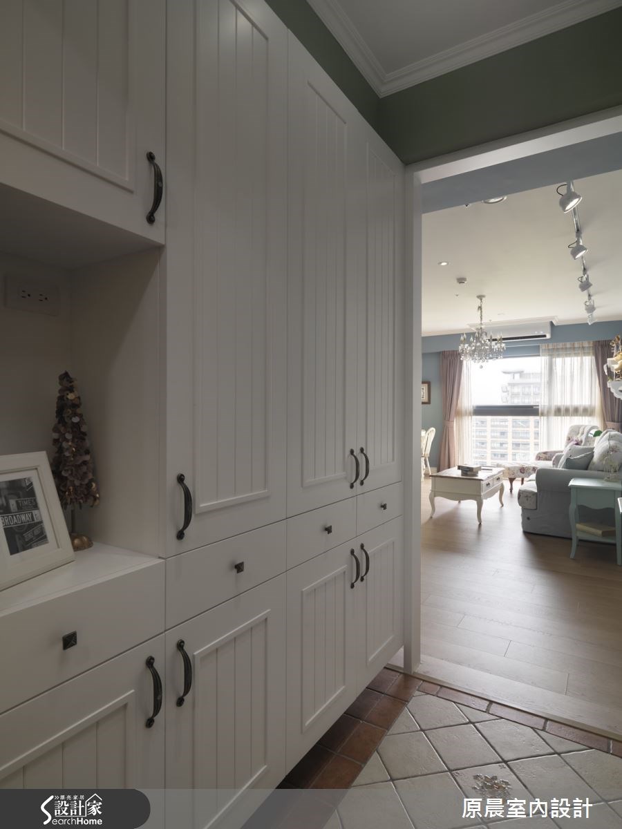20坪預售屋＿鄉村風玄關案例圖片＿原晨室內設計＿原晨_19之1