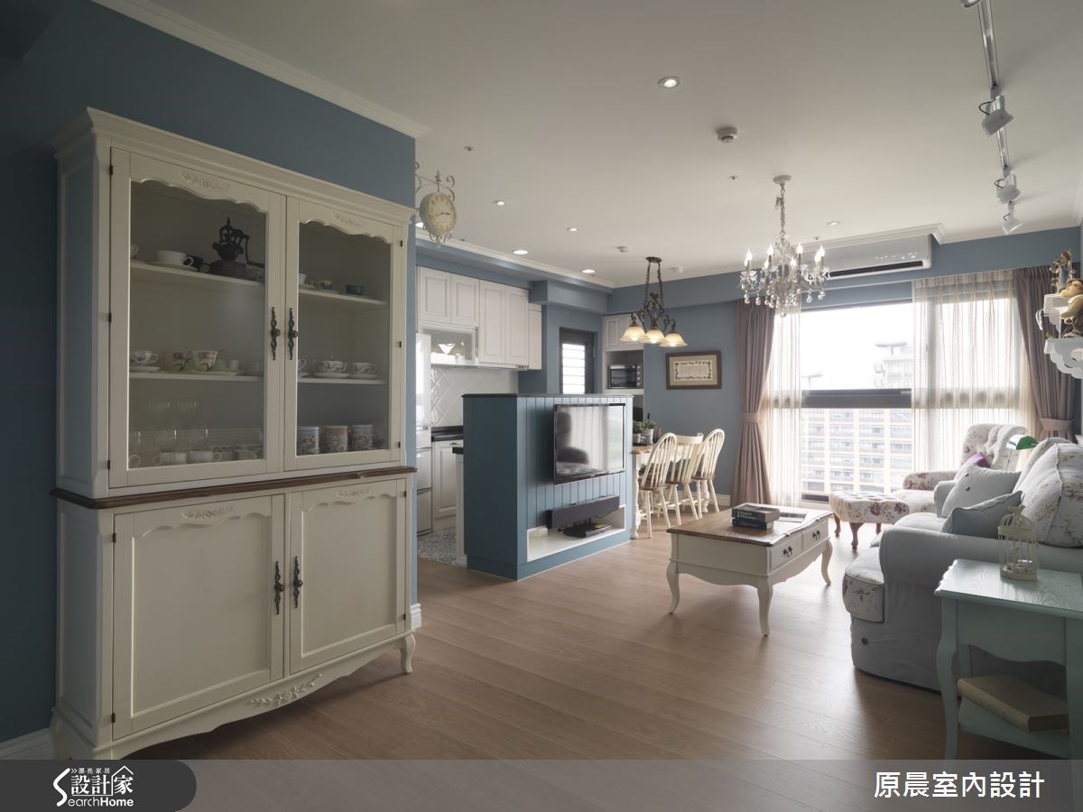 20坪預售屋＿鄉村風客廳案例圖片＿原晨室內設計＿原晨_19之2