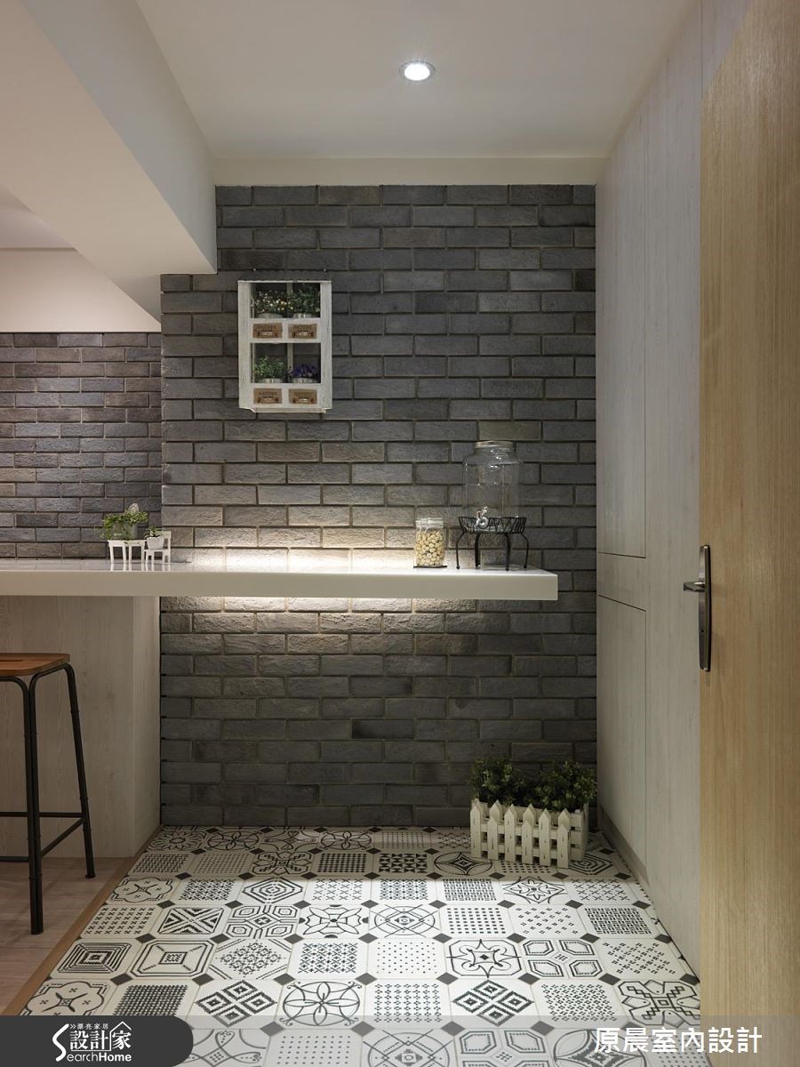 22坪老屋(16~30年)＿北歐風玄關吧檯案例圖片＿原晨室內設計＿原晨_20之1