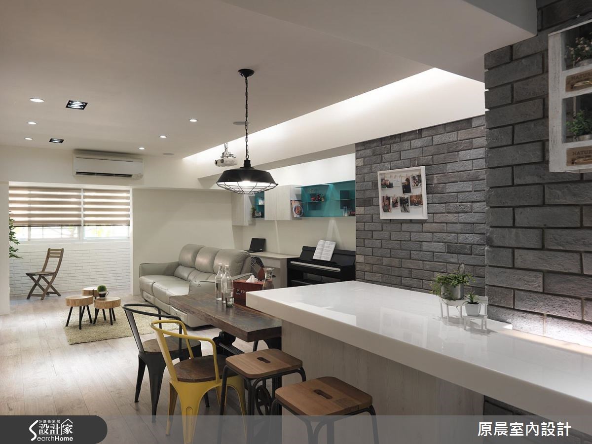 22坪老屋(16~30年)＿北歐風客廳案例圖片＿原晨室內設計＿原晨_20之4