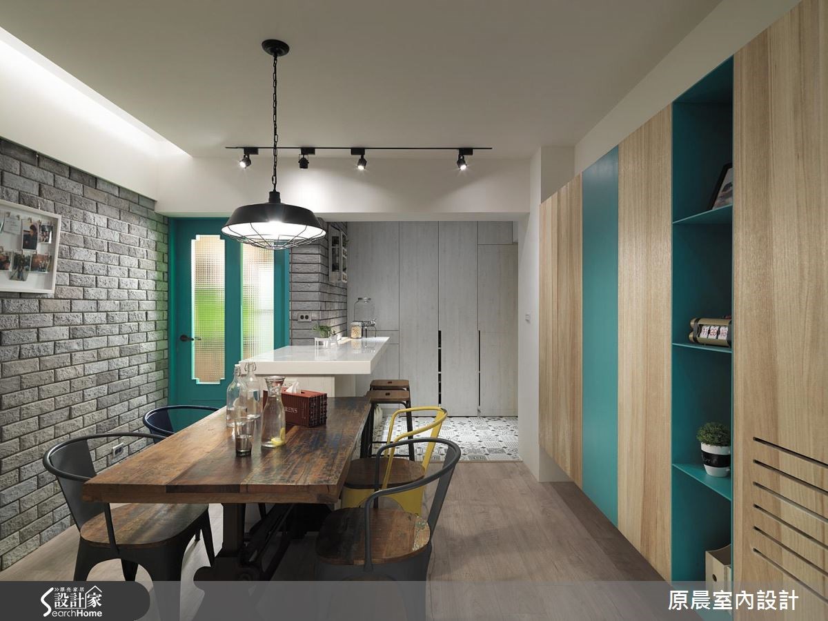 22坪老屋(16~30年)＿北歐風玄關客廳吧檯案例圖片＿原晨室內設計＿原晨_20之6