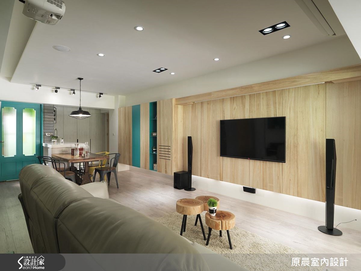 22坪老屋(16~30年)＿北歐風玄關客廳餐廳吧檯案例圖片＿原晨室內設計＿原晨_20之12