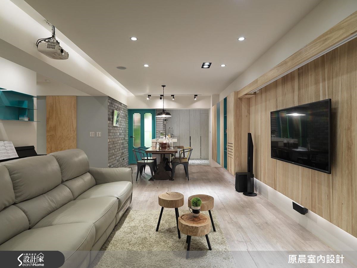 22坪老屋(16~30年)＿北歐風玄關客廳餐廳案例圖片＿原晨室內設計＿原晨_20之14