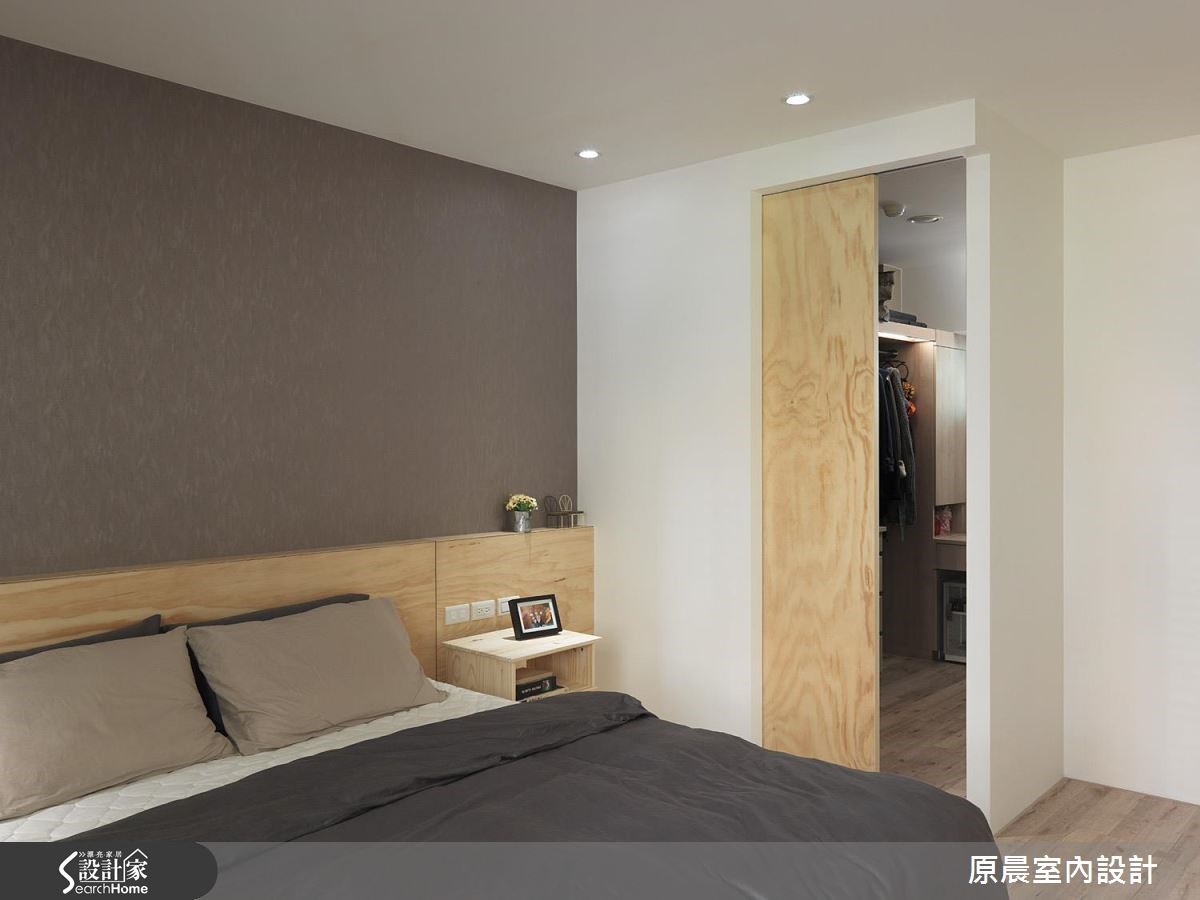 22坪老屋(16~30年)＿北歐風臥室更衣間案例圖片＿原晨室內設計＿原晨_20之17