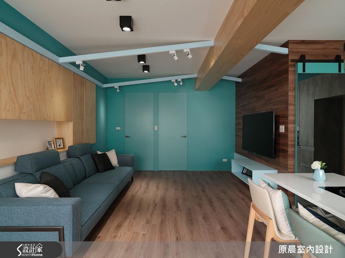 23坪老屋(16~30年)＿北歐風客廳餐廳案例圖片＿原晨室內設計＿原晨_21之5