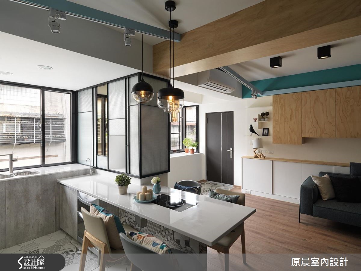 23坪老屋(16~30年)＿北歐風玄關客廳餐廳案例圖片＿原晨室內設計＿原晨_21之11