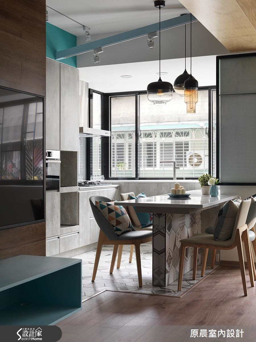 23坪老屋(16~30年)＿北歐風餐廳廚房案例圖片＿原晨室內設計＿原晨_21之14
