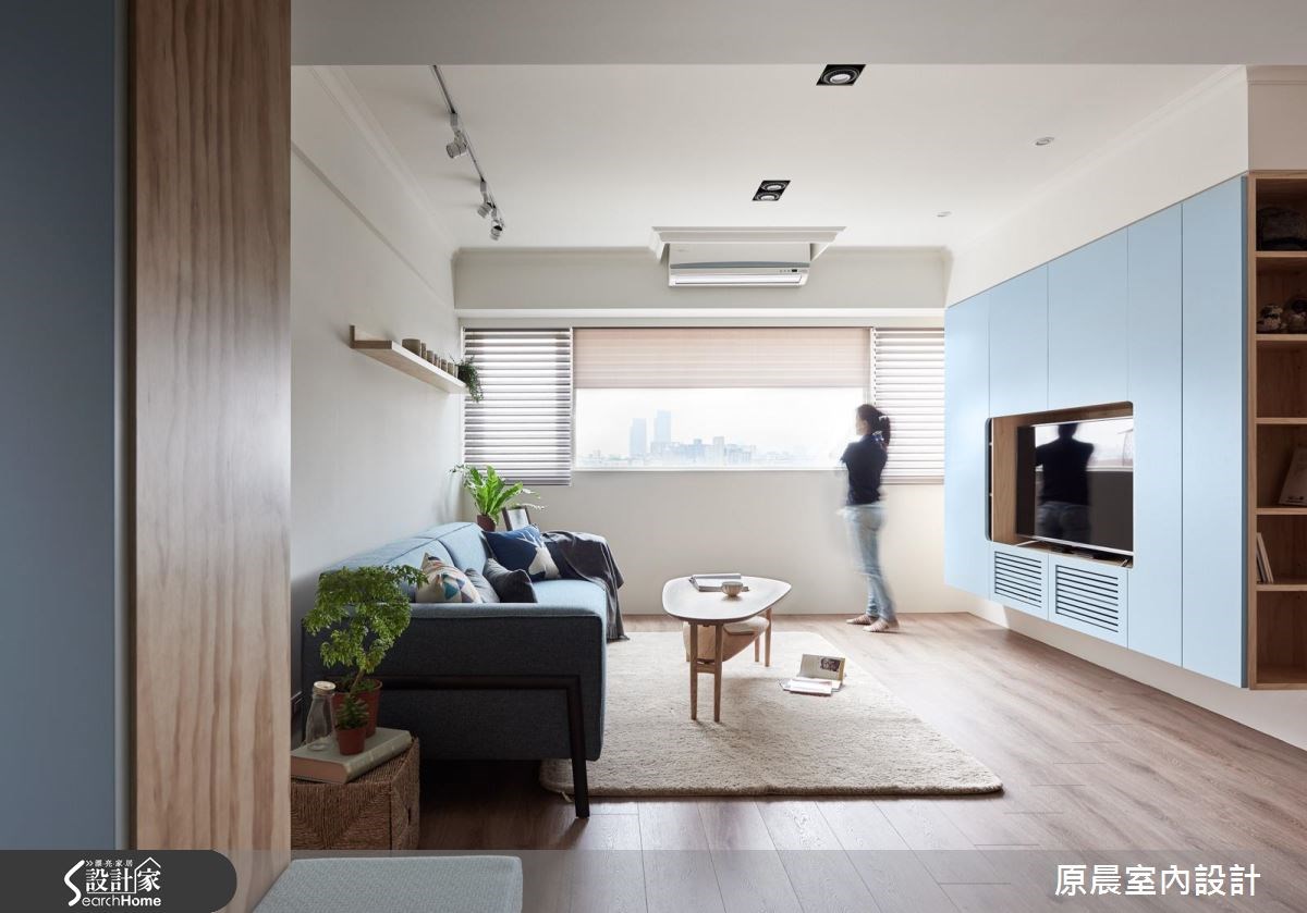 26坪老屋(16~30年)＿北歐風客廳案例圖片＿原晨室內設計＿原晨_22之1
