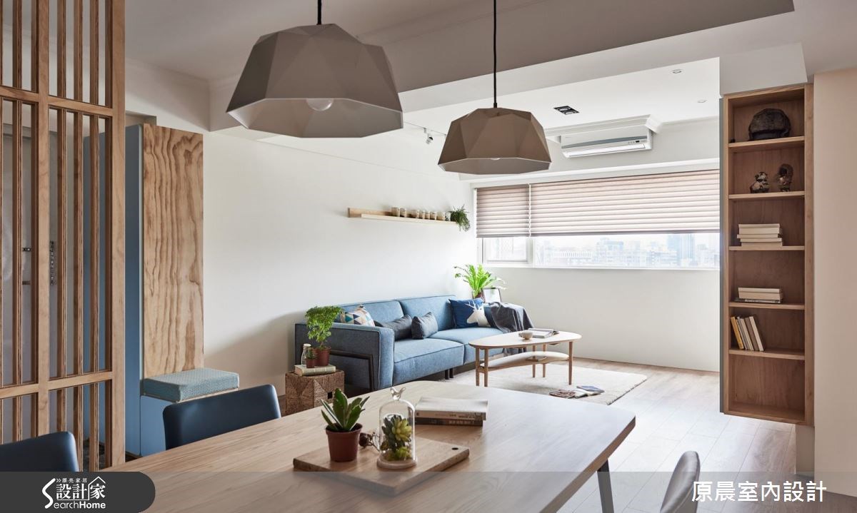 26坪老屋(16~30年)＿北歐風玄關客廳餐廳案例圖片＿原晨室內設計＿原晨_22之3