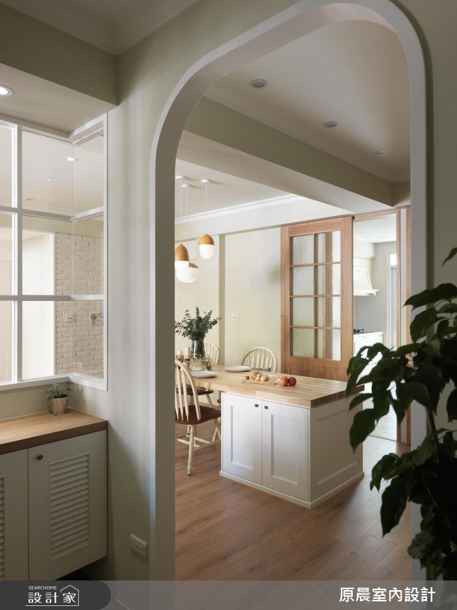 26坪老屋(16~30年)＿鄉村風玄關餐廳案例圖片＿原晨室內設計＿原晨_23之2