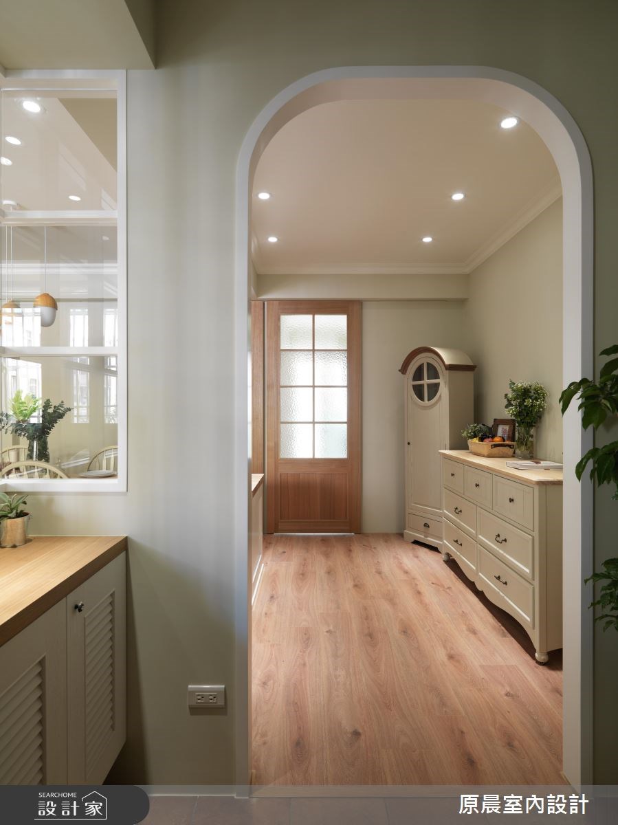 26坪老屋(16~30年)＿鄉村風玄關客廳走廊案例圖片＿原晨室內設計＿原晨_23之3