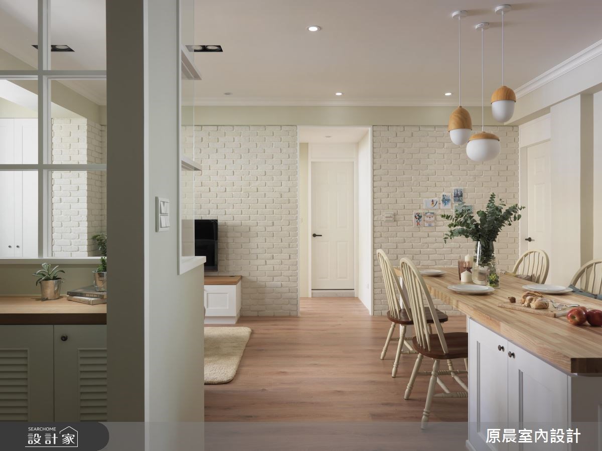 26坪老屋(16~30年)＿鄉村風玄關客廳餐廳案例圖片＿原晨室內設計＿原晨_23之4