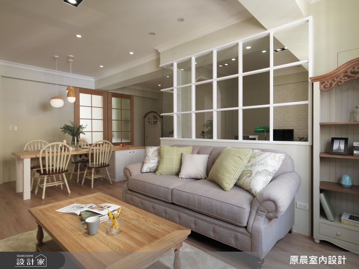 26坪老屋(16~30年)＿鄉村風客廳餐廳案例圖片＿原晨室內設計＿原晨_23之14