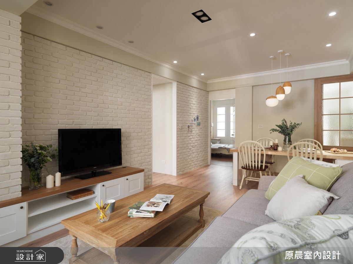 26坪老屋(16~30年)＿鄉村風客廳餐廳案例圖片＿原晨室內設計＿原晨_23之15