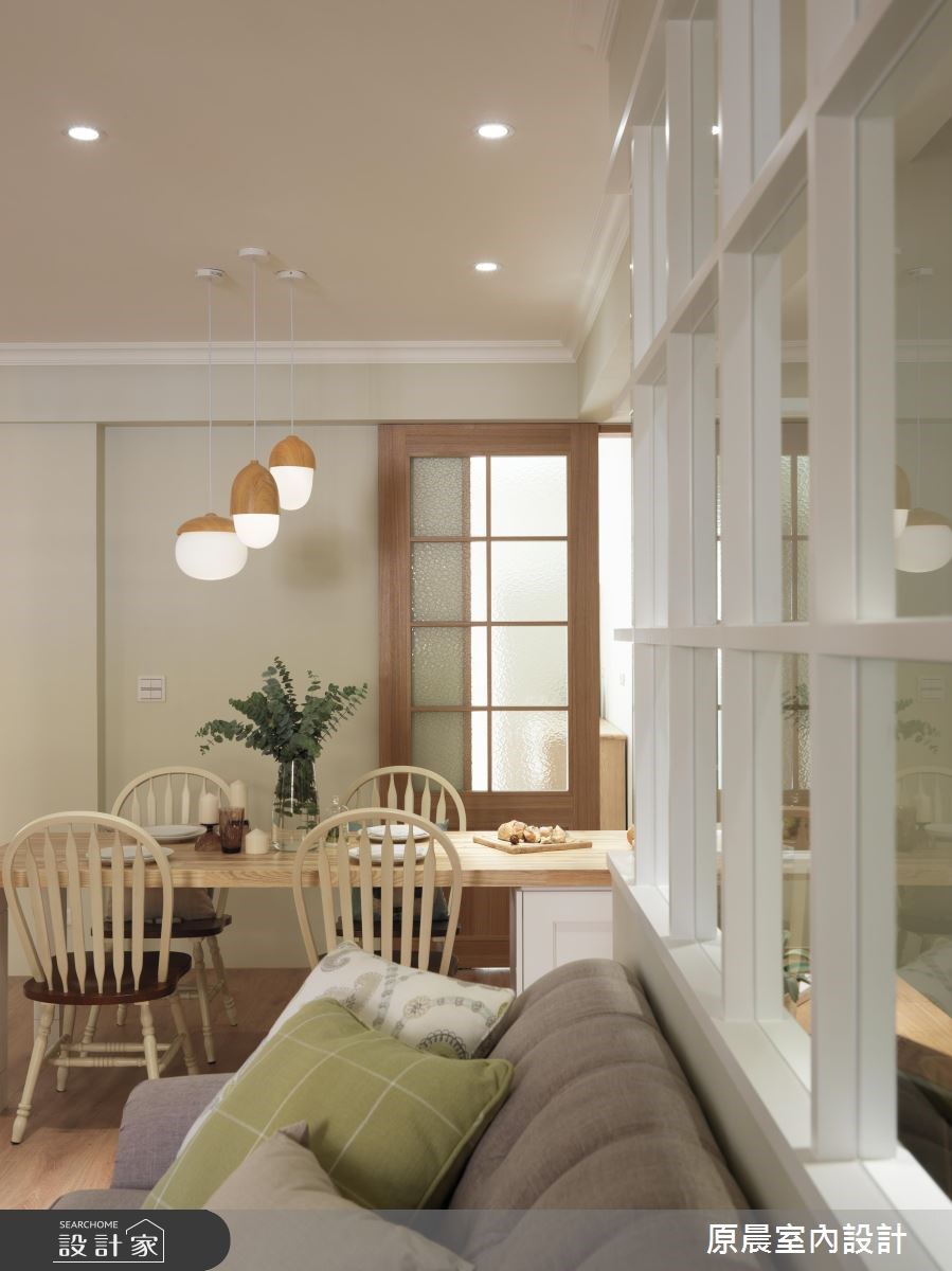 26坪老屋(16~30年)＿鄉村風客廳餐廳案例圖片＿原晨室內設計＿原晨_23之16