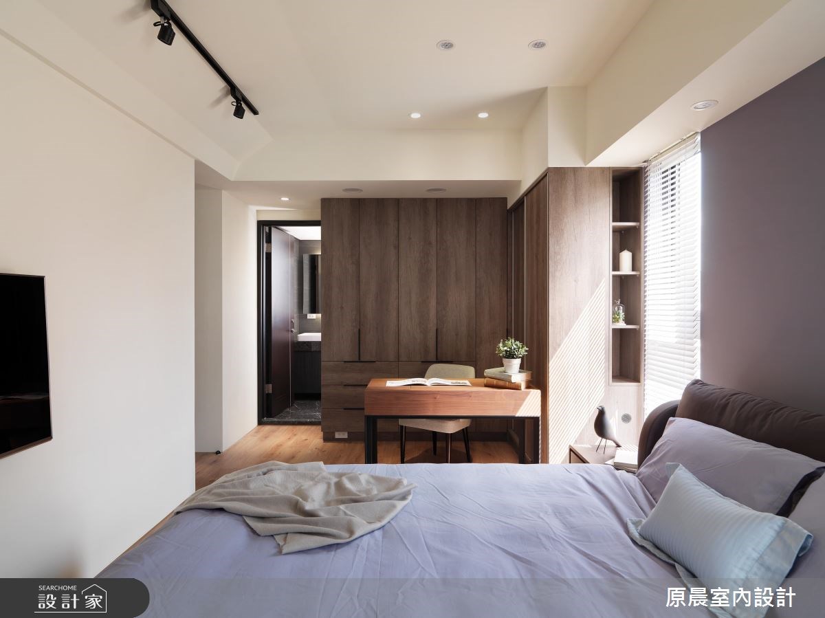 30坪新成屋(5年以下)＿現代風臥室浴室案例圖片＿原晨室內設計＿原晨_27之6