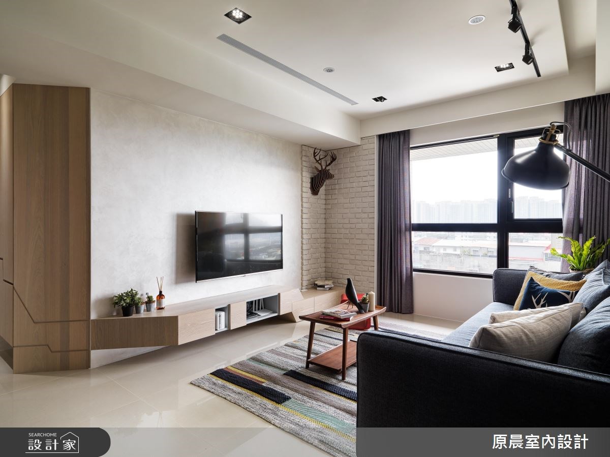 27坪新成屋(5年以下)＿現代風客廳案例圖片＿原晨室內設計＿原晨_28之3