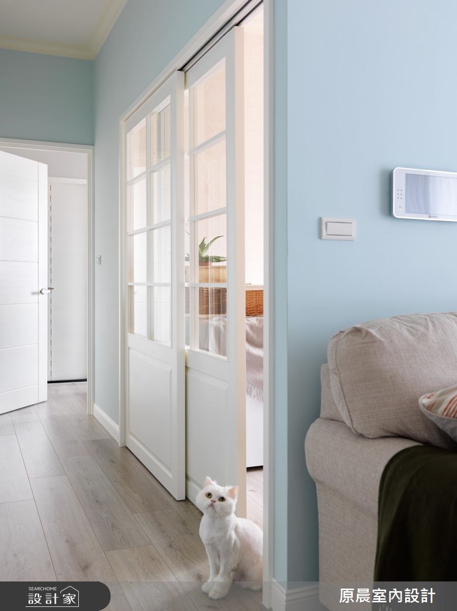 25坪預售屋＿鄉村風走廊案例圖片＿原晨室內設計＿原晨_29之5