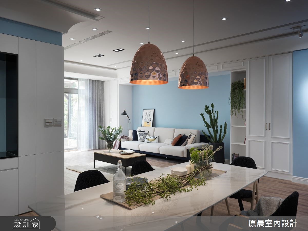 45坪老屋(16~30年)＿混搭風客廳案例圖片＿原晨室內設計＿原晨_30之3