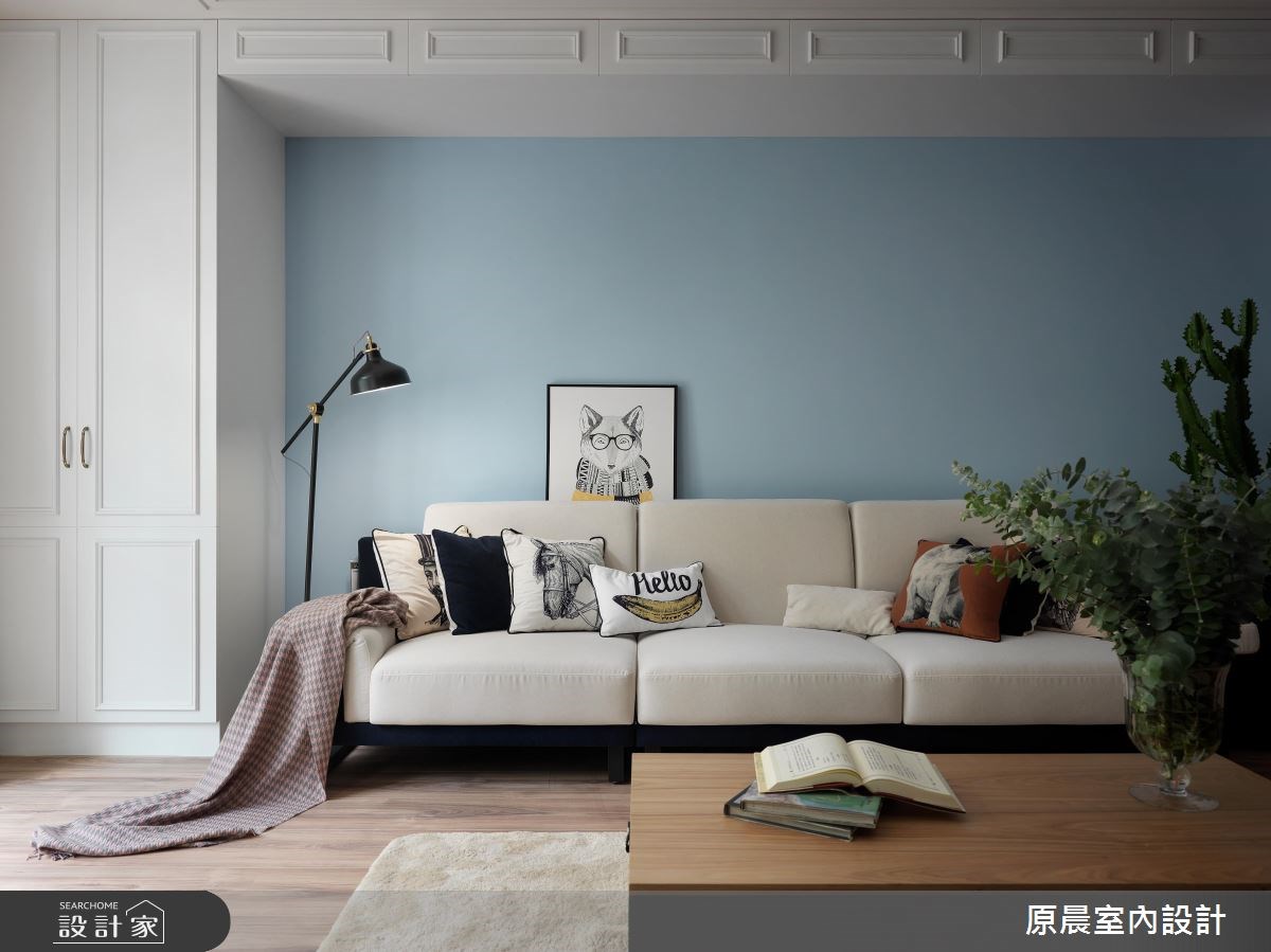 45坪老屋(16~30年)＿混搭風客廳案例圖片＿原晨室內設計＿原晨_30之4