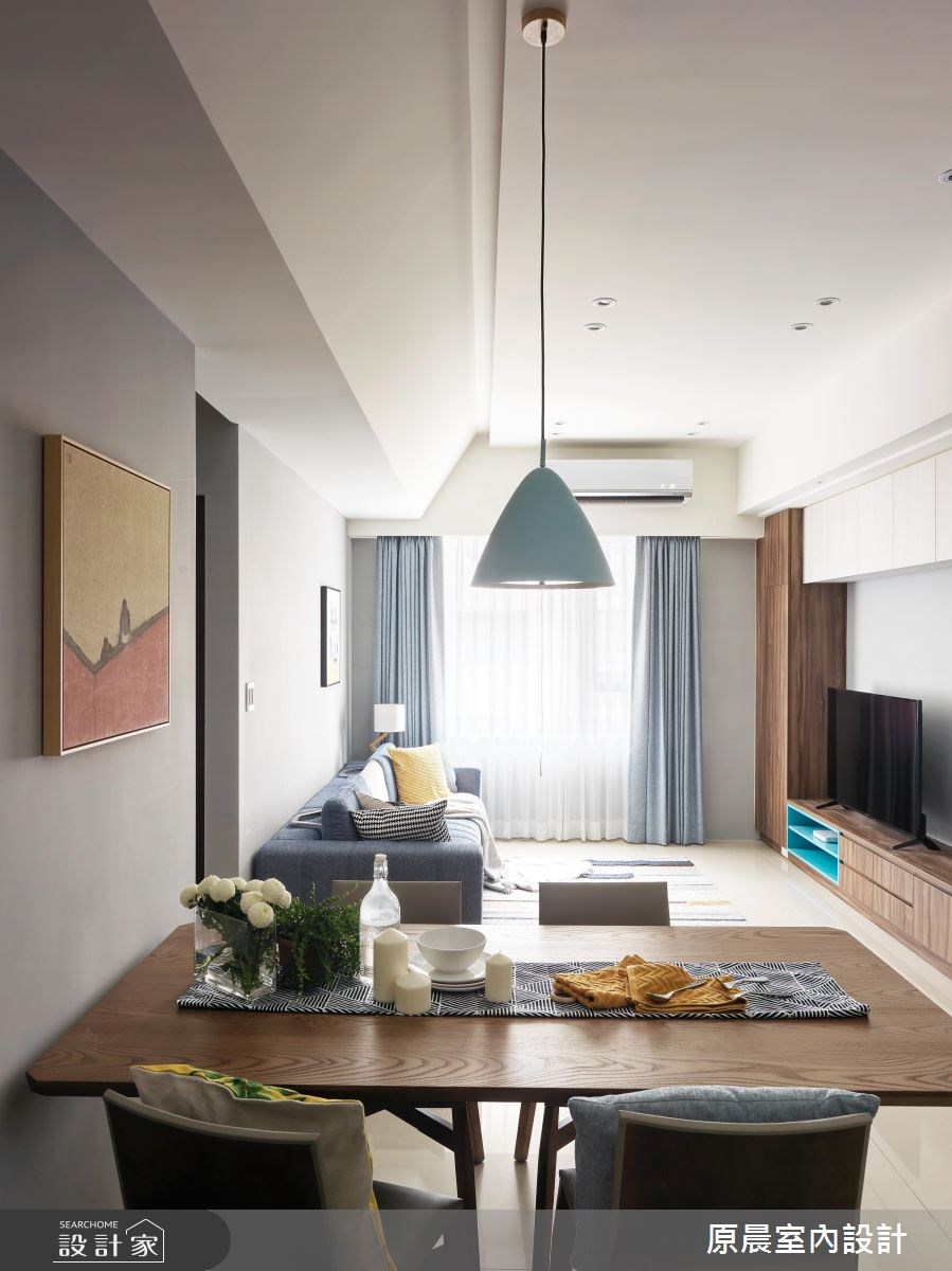 32坪新成屋(5年以下)＿北歐風餐廳案例圖片＿原晨室內設計＿原晨_31之5