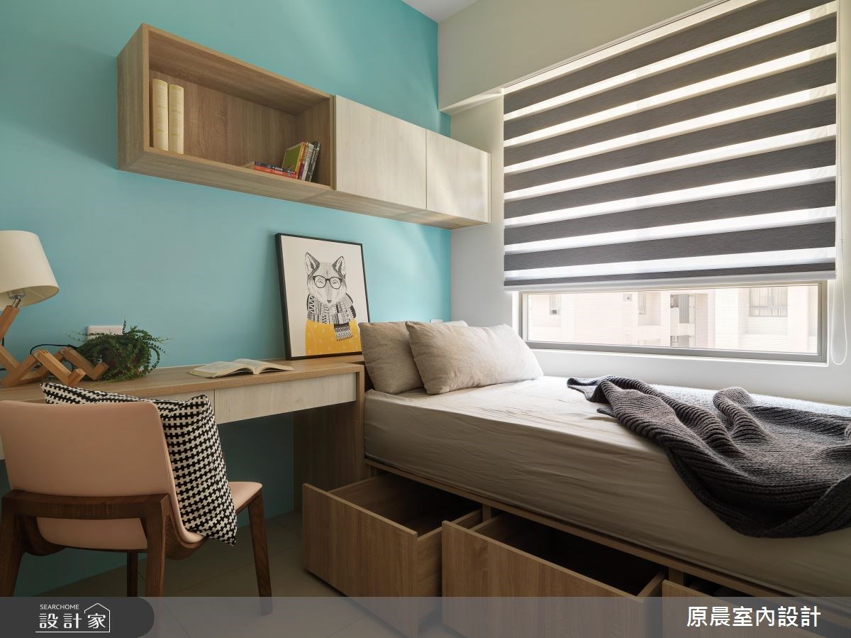 32坪新成屋(5年以下)＿北歐風臥室案例圖片＿原晨室內設計＿原晨_31之8