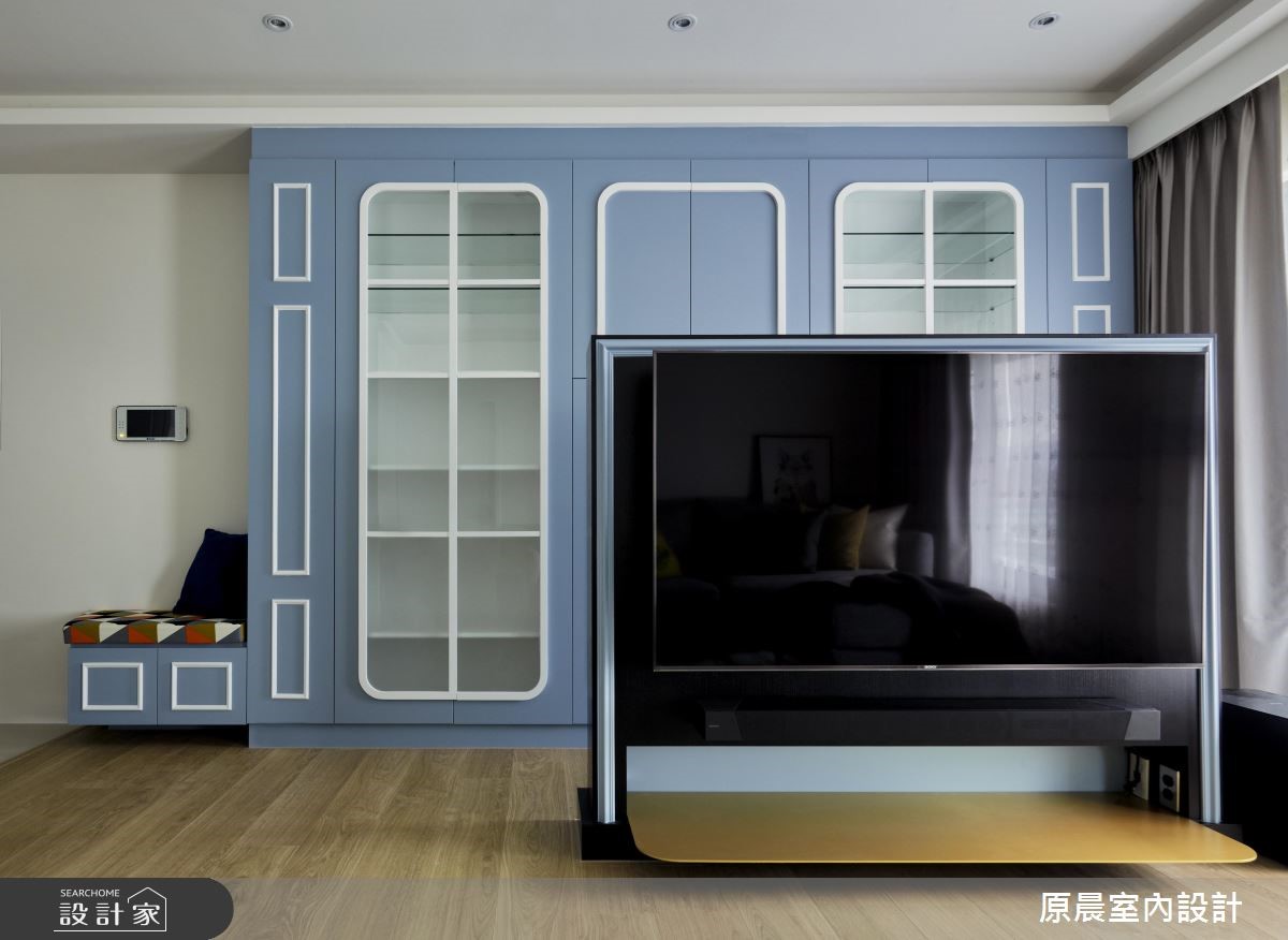 20坪新成屋(5年以下)＿混搭風客廳案例圖片＿原晨室內設計＿原晨_32之6