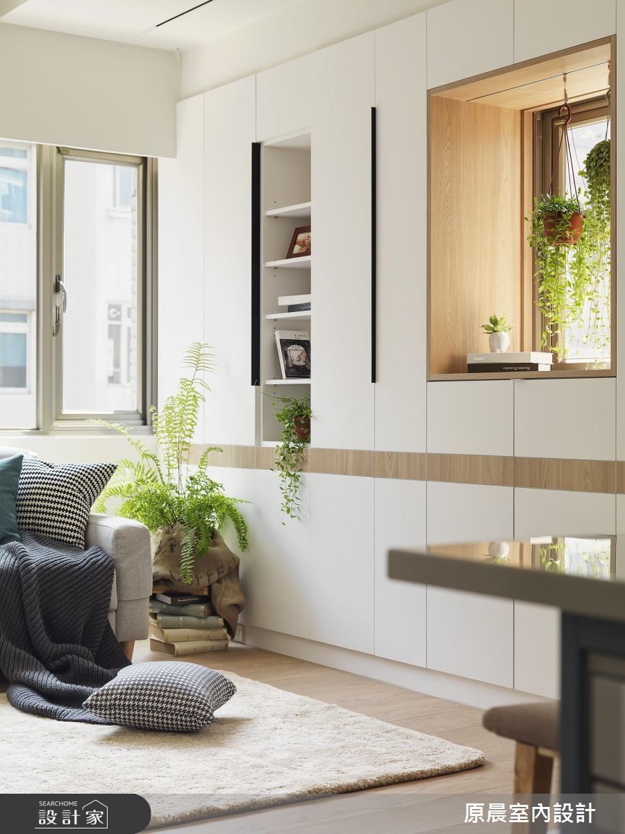 18坪中古屋(5~15年)＿混搭風客廳案例圖片＿原晨室內設計＿原晨_33之8